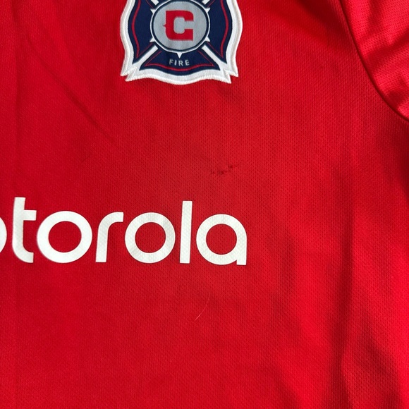 Adidas Red Chicago Fire FC Jersey - Picture 3 of 8